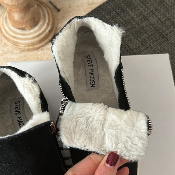 Steve Madden sneaker / bootie fur lined - Picture 3 of 8